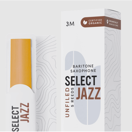 ANCE SAX BARITONO ORGANIC SELECT JAZZ 3M UNFILED